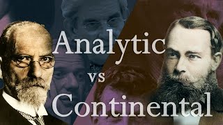 Analytic vs Continental Philosophy — the Schism in Modern Philosophy [upl. by Lathe]