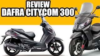 REVIEW Dafra Citycom 300i CBS [upl. by Eilhsa]