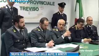 06032015  TRUFFA NEL COMMERCIO DELLE AUTO 8 ARRESTI [upl. by Row]