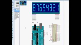 Arduino amp MAX72XX to drive 7 segments displays [upl. by Pammy]