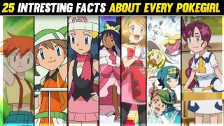 25 Interesting Facts About Every Pokegirl Facts About All Pokegirl  Hindi [upl. by Nolrev581]