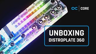 Alphacool Core Distro Plate  Unboxing [upl. by Ryun]