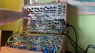 Perishing Cadence  Ambient Modular Eurorack with Tiptop Buchla Mutable Instruments and QuBit [upl. by Ynetruoc]