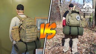 511 Tactical Rush 24 Vs Rush 72 Backpacks [upl. by Anidene]