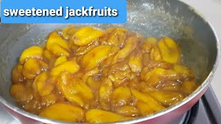 paano gumawa ng minatamis na langka jackfruit Maricel Catabay [upl. by Kleiman511]