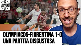 OLYMPIACOSFIORENTINA 10 VERGOGNA PARTITA INACCETTABILE Italiano senza scuse  Avsim [upl. by Korey999]