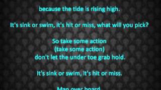 Falling In Reverse Sink or Swimlyrics on screen [upl. by Nolak341]