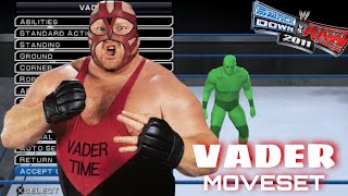 Vader Moveset for SvR 2011 PSP [upl. by Vada]