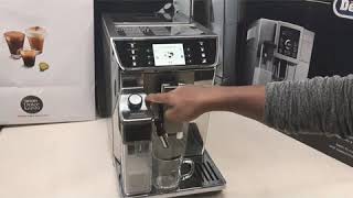 Delonghi coffee machine ECAM650 MILK FROTHING ISSUE [upl. by Ludwig]