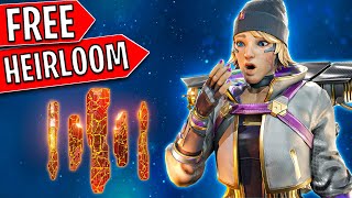 Unlocking HEIRLOOM SHARDS for FREE in Apex Legends Wraith amp R99 Nerf [upl. by Aibonez358]