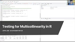 Testing for Multicollinearity in R [upl. by Akirre]