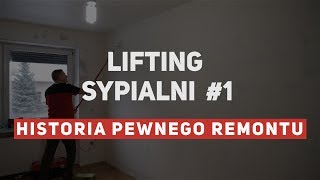 Lifting sypialni 1  malowanie tapeta panele [upl. by Corrina]