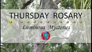 Thursday Rosary • Luminous Mysteries of the Rosary 💚 July 18 2024 VIRTUAL ROSARY  MEDITATION [upl. by Aramo]