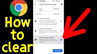 How to clear Cache in Chrome Android Phone 2023 [upl. by Iorio]