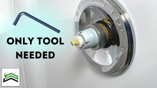 How To Fix Reversed Hot and Cold  Delta Shower Valve [upl. by Yhtrod503]