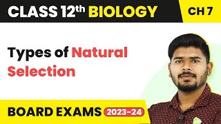 Class 12 Biology Chapter 7  Types of Natural Selection  Evolution 202223 [upl. by Rinee360]