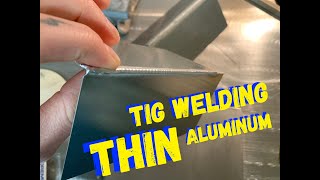 TIG WELDING THIN ALUMINUM HOW TO MAKE TIG WELDING FILLER ROD  HOW TO TIG WELD ALUMINUM [upl. by Lundgren]