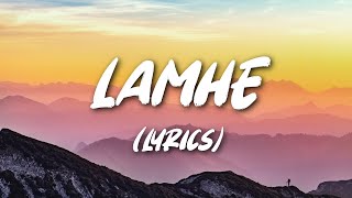 Lamhe  Lyrics   Raghav Chaitanya  Somanshu [upl. by Ballman]