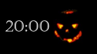 20 minute Halloween Timer with scary alarm [upl. by Cristina]