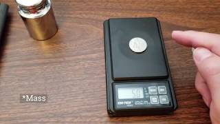 Fix a digital pocket scale which needs calibration [upl. by Aneeb277]