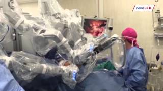 WATCH Doctor performs surgery using Da Vinci Robot [upl. by Sevik875]