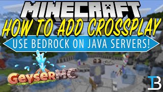 How To Add Crossplay to Your Minecraft Server Geyser Setup Guide [upl. by Haramat482]