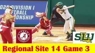 Southeastern Louisiana vs 14 Alabama Softball Highlights 2024 NCAA Regional Site 14 Game 3 [upl. by Nylinej275]