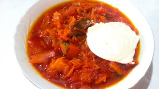 How to Make Authentic Russian Borscht  Traditional Beet Soup Recipe [upl. by Tnomad959]