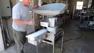 HOLLYMATIC Super 54 Automatic Portion Patty Maker Molder w Stacker Conveyor on eBay [upl. by Sarchet]