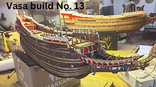 The Making of the Vasa Model Wooden Warship Ship StepbyStep [upl. by Aneral]