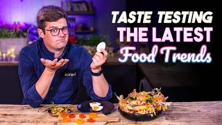 Taste Testing the Latest Food Trends  Sorted Food [upl. by Tem]