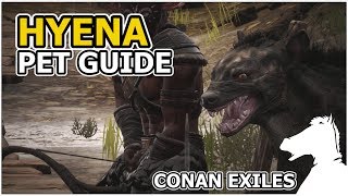 HYENA  Pets Guide  CONAN EXILES [upl. by Tryck71]