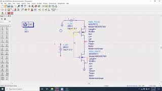 CMOS inverter simulation in Advanced Design System ADS [upl. by Nnaacissej524]