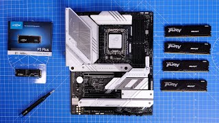 Asus ROG STRIX Z790A GAMING WIFI D4 unboxing and feature review [upl. by Aicxela]