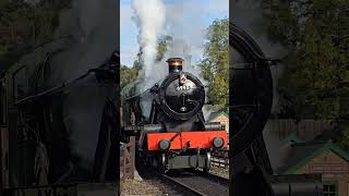 GWR 6990 Witherslack Hall at Rothley during the GCR Autumn Steam Gala gcr greatcentralrailway [upl. by Reham]