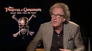 Pirates of the Caribbean 5 Interview  Geoffrey Rush [upl. by Sapienza]