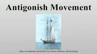 Antigonish Movement [upl. by Aillimac]