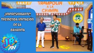 Trampolín a la champa Joven sorprende con tremenda imitación de la Dayanita [upl. by Cherian616]