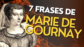 7 Frases de Marie de Gournay [upl. by Alyar]