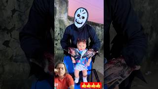 Bhoot hai bhoot halloween horrorstories bhoot scary music shortsfeed shortvideo [upl. by Amahcen34]