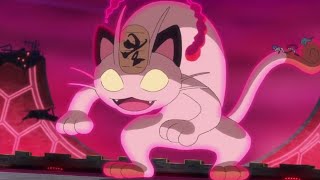 Meowth Se vuelve Gigamax y Ataca al Equipo Rocket Pokemon 2019 [upl. by Assirahc185]