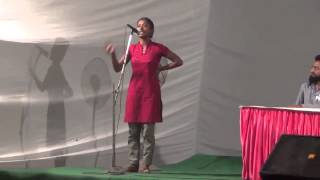 Dipsita Dhar from SFI speaks at JNUSU Elections 201516 Debate [upl. by Godding]