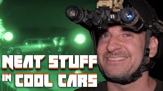 What Its Like To Drive With Night Vision Goggles  Neat Stuff in Cool Cars [upl. by Llennehc]