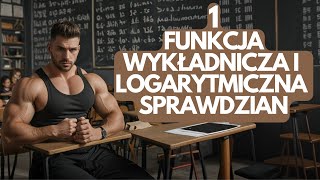 FUNKCJA LOGARYTMICZNA I WYKŁADNICZA  SPRAWDZIAN  KLASA 3  DZIAŁ 1  NOWA ERA  KLASÓWKA [upl. by Helfand]