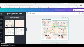 COMO HACER UNA HISTORIETA CON CANVA [upl. by Ignacio83]