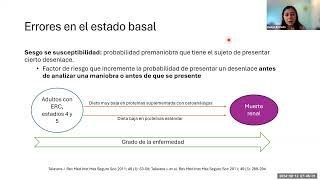 Clase 12 septiembre Tipos de sesgos [upl. by Anicart]