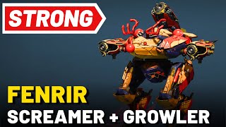 Fenrir Screamer Growler  War Robots Gameplay No Commentary WR F2P [upl. by Aztiley]