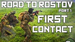 Milsim West Road To Rostov Part 1 First Contact 40 hour Airsoft Game [upl. by Oruhtra]