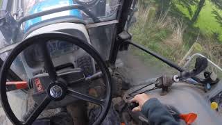 How to drive a New holland t5060 [upl. by Rodi495]