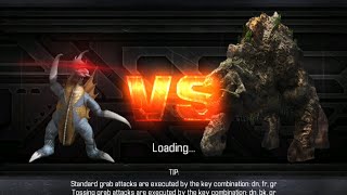 play Godzilla Omniverse game Gigan VS Methuselah [upl. by Marieann]